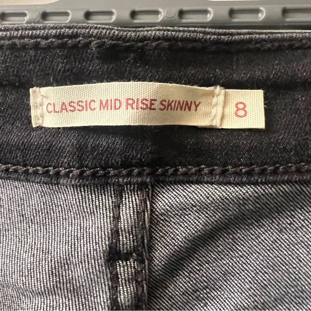 Levi’s classic mid rise skinny size 8 - Picture 7 of 11